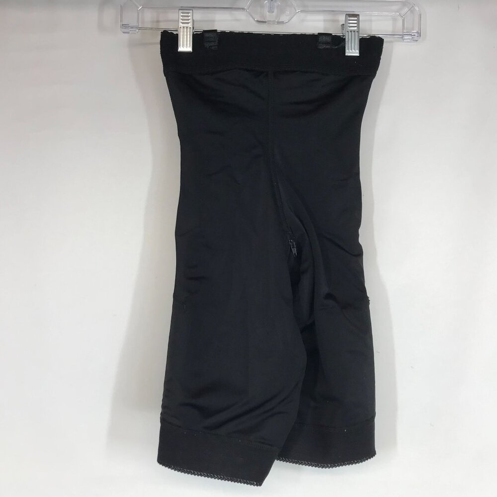 NEBULA FAJA- WOMEN SMALL -BLACK HOOK & EYE CLOUSE BOY SHORT COMPRESSION GARMET - Picture 4 of 7